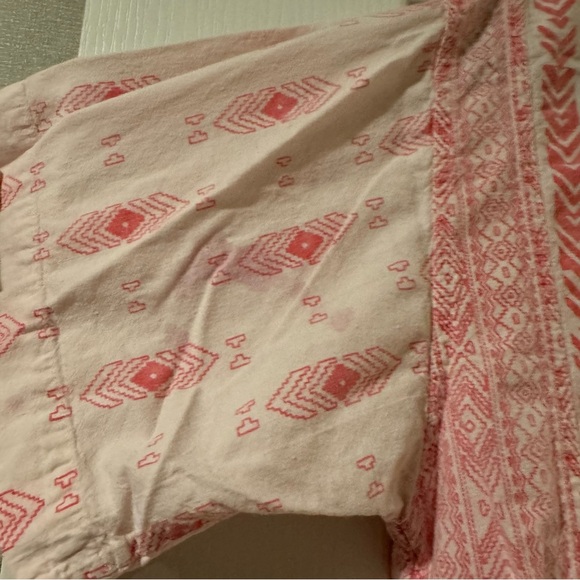 Women’s Vintage Size Small Aztec Abstract Blouse - Picture 3 of 5